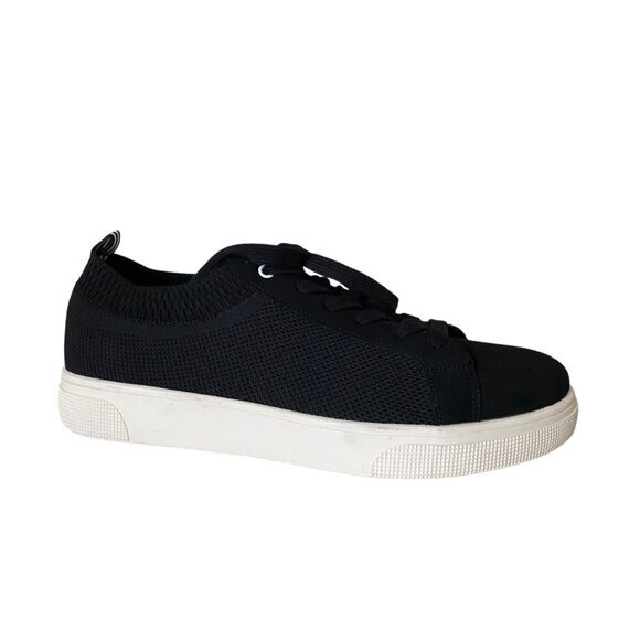 Propét Mens Black Knit Casual‎ Sneakers With Durocloud Technology Size 12 - Picture 1 of 9